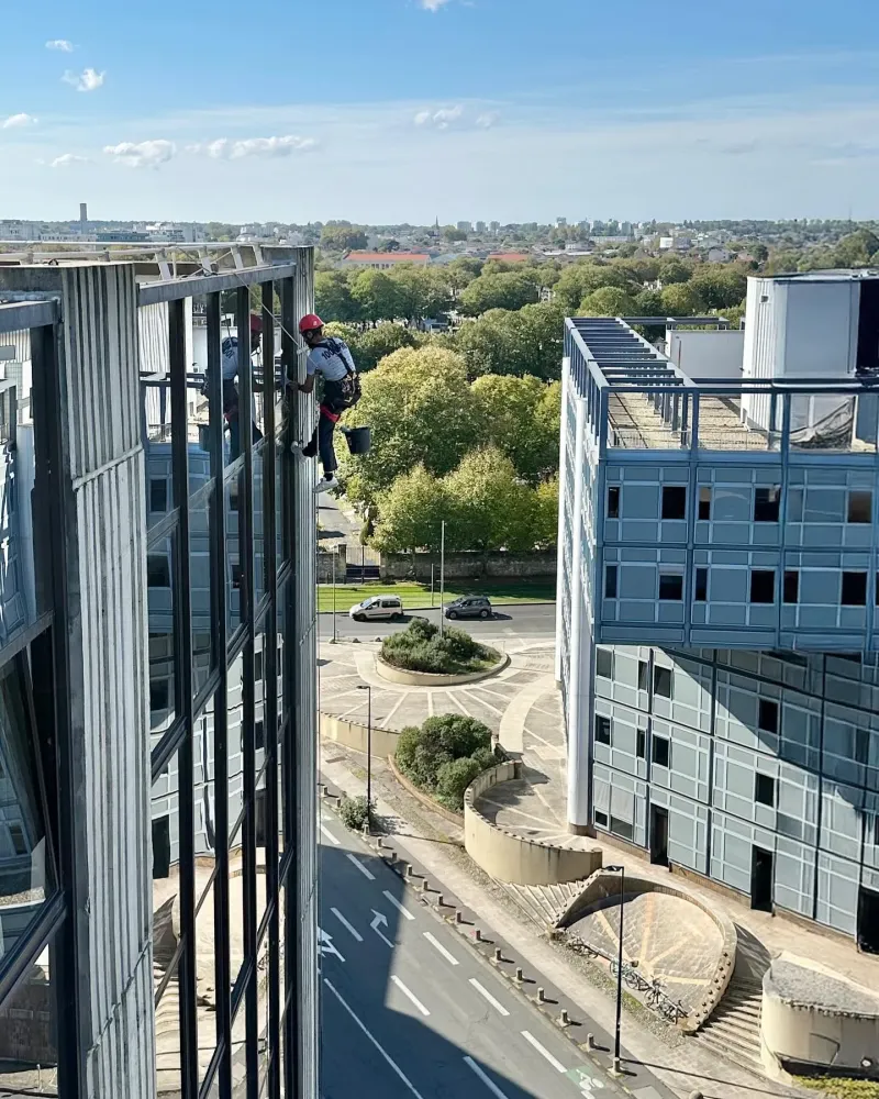 Nettoyage en hauteur près de Royan