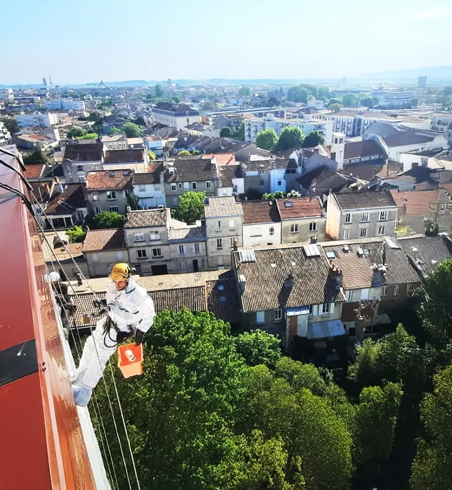 Peinture de façade près de Royan
